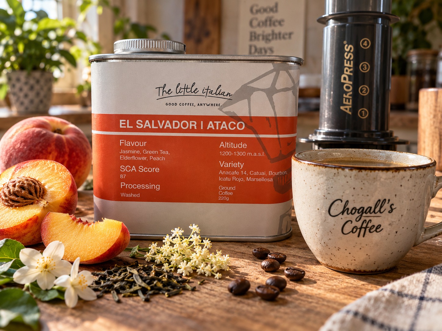 El Salvador I Ataco - keď Aeropress nestačil