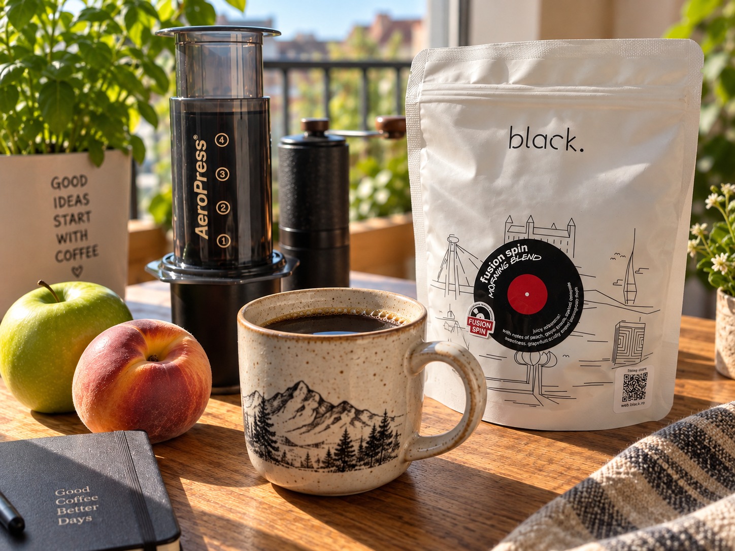 Fusion Spin Morning Blend - keď jablko trafí správny smer