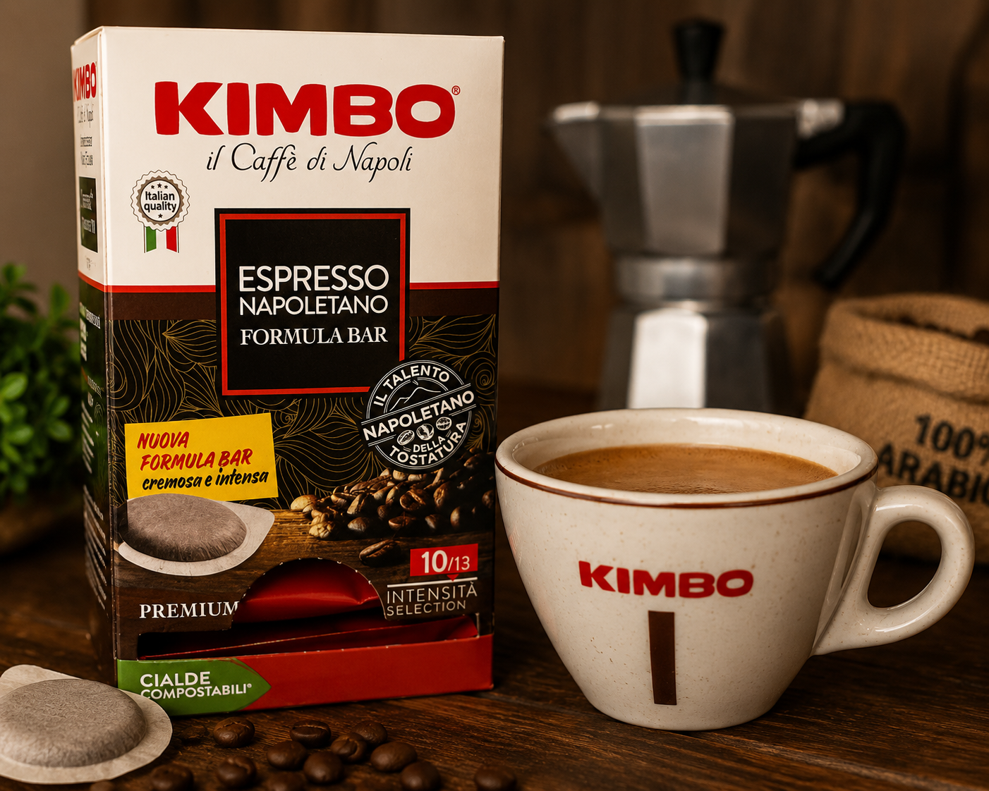 Kimbo Espresso Napoletano Formula Bar – keď improvizácia chutí